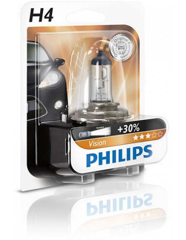 Żarówka H4 12V 60/55W Philips Vision +30%