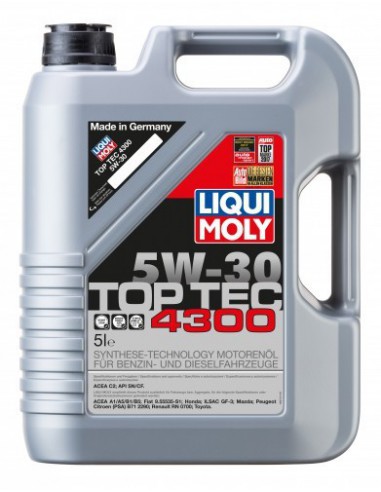 Olej 5W30 Liqui Moly TOP TEC 4300 5L