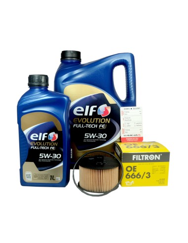 Filtr + olej 5w30  Smart ForFour  ForTwo 0.9 2014-