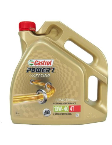 CASTROL POWER 1 RACING 4T 10W40 4L 100% SYNTETYK (15046C)