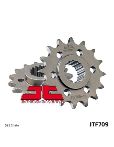 JT ZĘBATKA PRZEDNIA 2150 16 APRILIA 750/900 DORSODURO/ABS '07-'19, SHIVER/GT/ABS '07-'19, 1200 DORSODURO/ABS '11-'16 (215016JT)