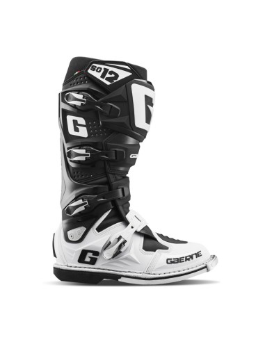 GAERNE BUTY CROSS/ENDURO MODEL SG-12 BLACK/WHITE KOLOR CZARNY/BIAŁY ROZMIAR 41