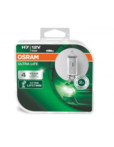 Żarówka H7 PX26d Osram Ultra Life Duo kpl