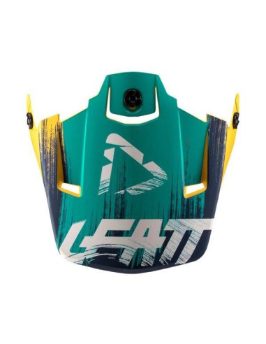 LEATT DASZEK/VISOR DO KASKU GPX 3.5 V19.1 GOLD/TEAL KOLOR ŻÓŁTY/NIEBIESKI ROZMIAR M-XXL (CZĘŚCI ZAMIENNE)