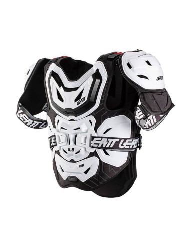 LEATT OSŁONA KLATKI PIERSIOWEJ (BUZER) CHEST PROTECTOR 5.5 PRO WHITE KOLOR BIAŁY ROZMIAR UNIWERSALNY