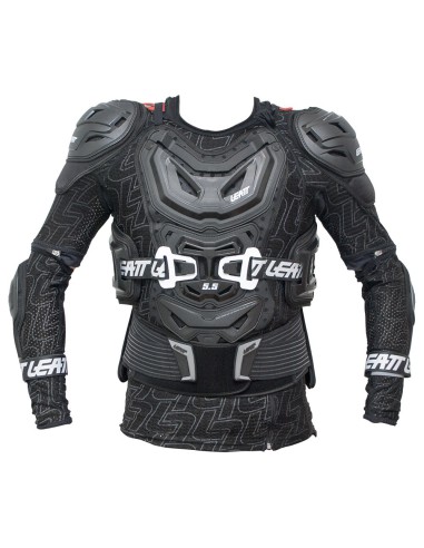 LEATT OCHRANIACZ CIAŁA BODY PROTECTOR 5.5 BLACK KOLOR CZARNY ROZMIAR S/M (160-172 cm)