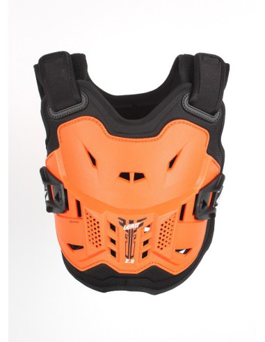 LEATT OSŁONA KLATKI PIERSIOWEJ (BUZER) CHEST PROTECTOR 2.5 KIDS ORANGE/BLACK KOLOR POMARAŃCZOWY/CZARNY (4-7 LAT, 110-134 cm)