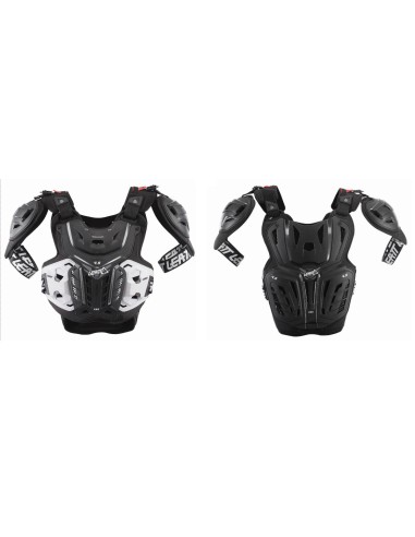 LEATT OSŁONA KLATKI PIERSIOWEJ (BUZER) CHEST PROTECTOR 4.5 PRO BLACK KOLOR CZARNY ROZMIAR UNIWERSALNY