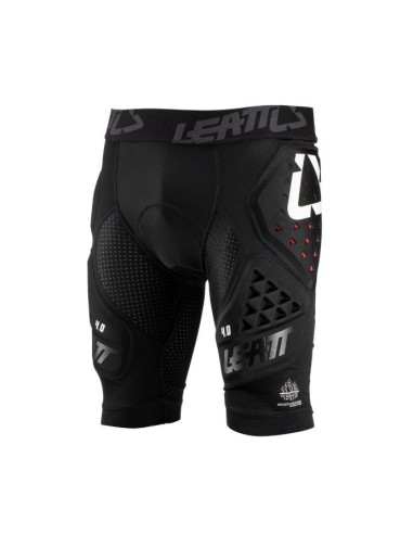 LEATT SPODENKI Z OCHRANIACZAMI IMPACT SHORTS 3DF 4.0 BLACK KOLOR CZARNY ROZMIAR S