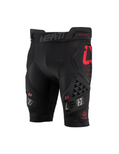 LEATT SPODENKI Z OCHRANIACZAMI IMPACT SHORTS 3DF 5.0 BLACK KOLOR CZARNY ROZMIAR S