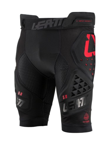 LEATT SPODENKI Z OCHRANIACZAMI IMPACT SHORTS 3DF 5.0 BLACK KOLOR CZARNY ROZMIAR L