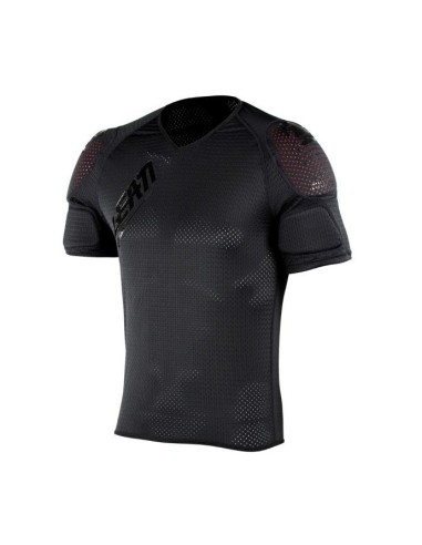 LEATT OCHRANIACZ RAMION NA SIATCE SHOULDER TEE 3DF AIRFIT LITE BLACK KOLOR CZARNY ROZMIAR M