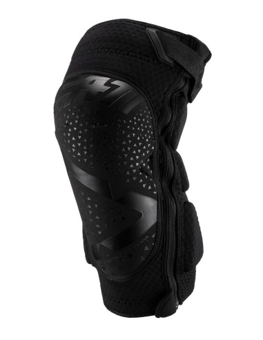 LEATT NAKOLANNIKI OCHRANIACZE KOLAN 3DF 5.0 ZIP KNEE GUARD BLACK KOLOR CZARNY ROZMIAR S/M