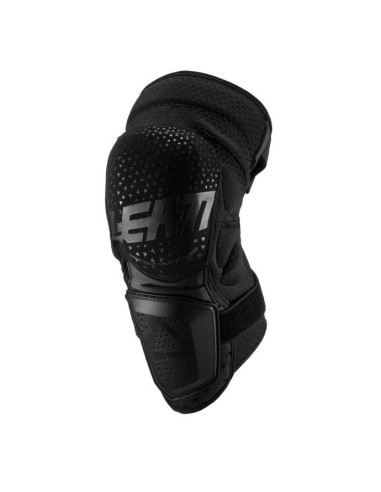 LEATT NAKOLANNIKI OCHRANIACZE KOLAN 3DF HYBRID KNEE GUARD BLACK KOLOR CZARNY ROZMIAR S/M