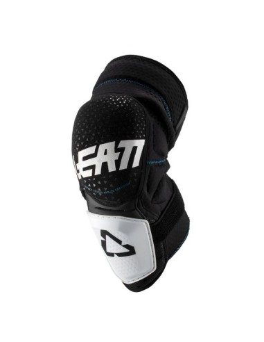 LEATT NAKOLANNIKI OCHRANIACZE KOLAN 3DF HYBRID KNEE GUARD KNEE GUARD WHITE/BLACK KOLOR CZARNY/BIAŁY ROZMIAR S/M