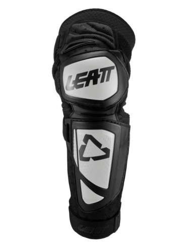 LEATT NAKOLANNIKI OCHRANIACZE KOLAN EXT JUNIOR KNEE AND SHIN GUARD WHITE/BLACK KOLOR BIAŁY/CZARNY