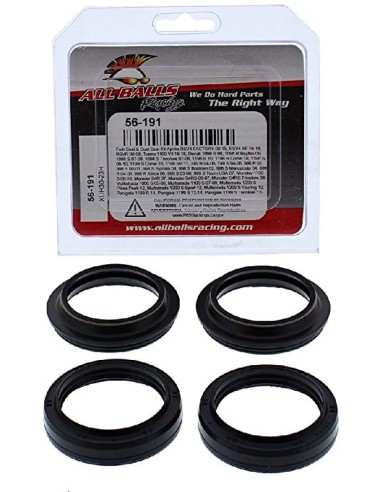 ALL BALLS KOMPLET USZCZELNIACZY OLEJOWYCH I PYŁOWYCH APRILIA RSV4, TUONO 1100, DUCATI 1098/1198/749, MONSTER 1100/S4RS,