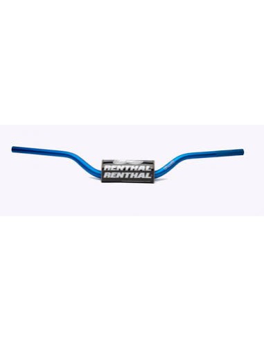 RENTHAL KIEROWNICA 1,1/8 CALA (28,6MM) MX FATBAR HANDLEBAR BLUE REED/WINDHAM KOLOR NIEBIESKI Z GĄBKĄ