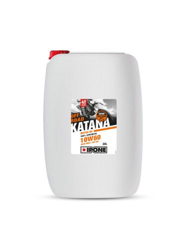 IPONE KATANA OFF ROAD 10W60 OLEJ SILNIKOWY 100% SYNTETYK 22L (BECZKA) (ESTER, MA2) (800434) (AKC)