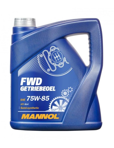 MANNOL FWD GETRIEBEOEL 75W85 API GL4 - OLEJ PRZEKŁADNIOWY PÓŁSYNTETYCZNY 4L (75W-85)