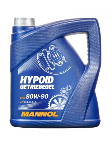 MANNOL HYPOID GETRIEBEOEL 80W90 API GL4/GL5 LS- OLEJ PRZEKŁADNIOWY MINERALNY 4L (80W-90)