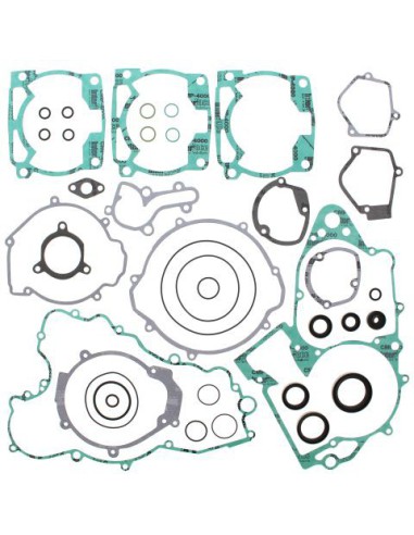 WINDEROSA (VERTEX) KOMPLET USZCZELEK KTM EXC 300 94-03, MXC 300 94-03, SX 300 94 (Z USZCZELNIACZAMI SILNIKOWYMI)