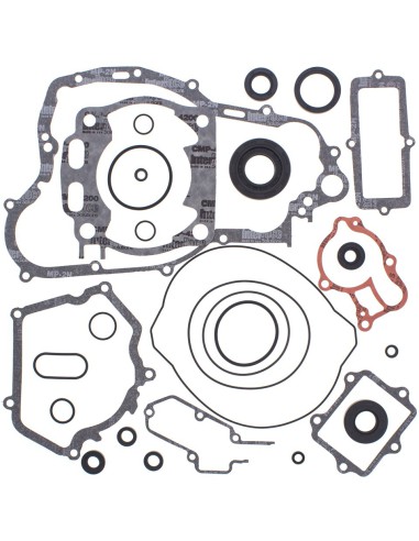 WINDEROSA (VERTEX) KOMPLET USZCZELEK YAMAHA YZ250 '02-'22, YZ250X '16-'22 (Z USZCZELNIACZAMI SILNIKOWYMI)