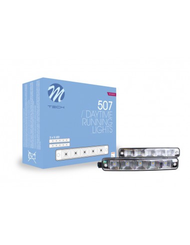 Lampy światła do jazdy dziennej  M-TECH LED LDO507