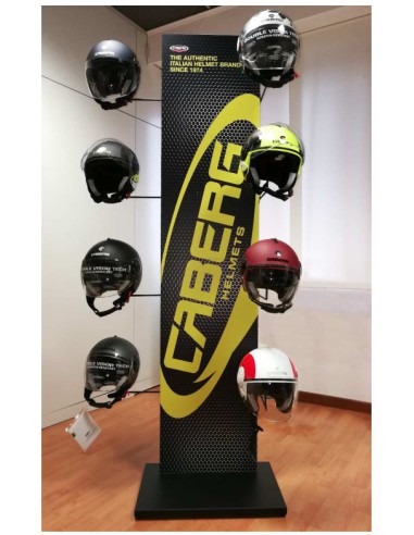 CABERG MATERIAŁ PROMO STOJAK (DISPLAY) NA 8 KASKÓW CABERG