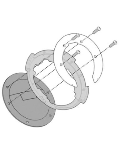 KAPPA MOCOWANIE TANKLOCK BMW G650 GS '11-14