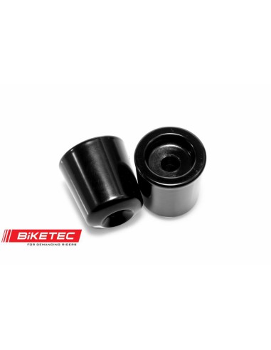 BIKETEC KOŃCÓWKI/CIĘŻARKI KIEROWNICY KAWASAKI (PATRZ OPIS DODATKOWY) KOLOR CZARNY 2404010000, OEM: 13042-1005