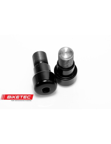 BIKETEC KOŃCÓWKI/CIĘŻARKI KIEROWNICY YAMAHA (PATRZ OPIS DODATKOWY) KOLOR CZARNY 2408030000, OEM: 5D7-F6246-10-00