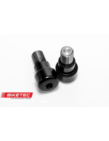 BIKETEC KOŃCÓWKI/CIĘŻARKI KIEROWNICY YAMAHA (PATRZ OPIS DODATKOWY) KOLOR CZARNY 2408020000, OEM: 5RU-26246-00-00