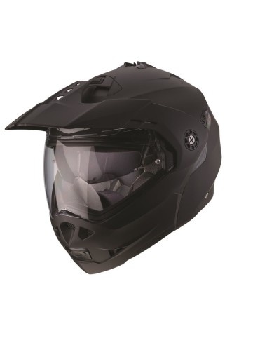 CABERG WYPRZEDAŻ KASK SZCZĘKOWY FLIP-UP ENDURO MODEL TOURMAX (PINLOCK) KOLOR CZARNY MAT ROZMIAR XS (5/5 GWIAZDEK W TESTACH