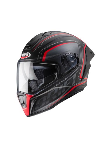 CABERG WYPRZEDAŻ KASK INTEGRALNY Z BLENDĄ MODEL DRIFT EVO INTEGRA (PINLOCK) KOLOR CZARNY MAT/SZARY/CZERWONY FLUO ROZMIAR XL