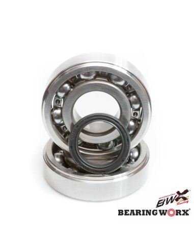 BEARING WORX ŁOŻYSKA WAŁU KORBOWEGO Z USZCZELANIACZAMI KAWASAKI KX 125 88-07 (NTN) (MADE IN JAPAN) (24-1008)