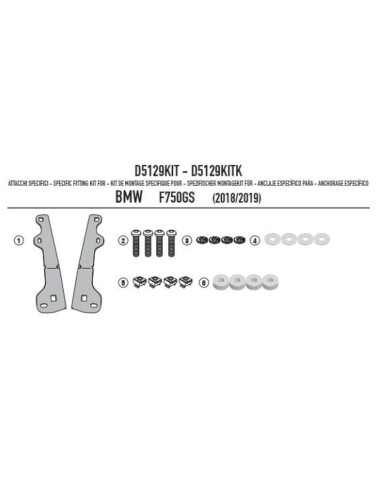 KAPPA MOCOWANIE SZYB KD5127S, KD5127ST ORAZ KAF5127 BMW F 750GS (18)