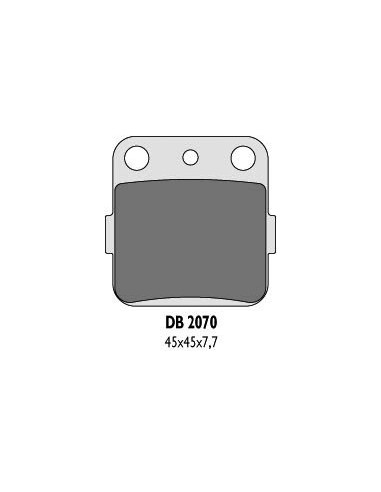 DELTA BRAKING KLOCKI HAMULCOWE KH84 - ZASTĘPUJĄ DB2070MX-D ORAZ DB2070QD-D