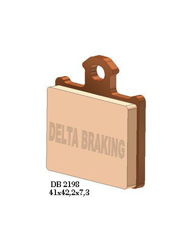 DELTA BRAKING KLOCKI HAMULCOWE KH602 KTM SX85`11-18 TYŁ - ZASTĘPUJĄ DB2198MX-D ORAZ DB2198QD-D