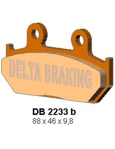 DELTA BRAKING KLOCKI HAMULCOWE KH642 CAN AM MAVERIC 1000 LEWY - ZASTĘPUJĄ DB2233MX-D ORAZ DB2233QD-D