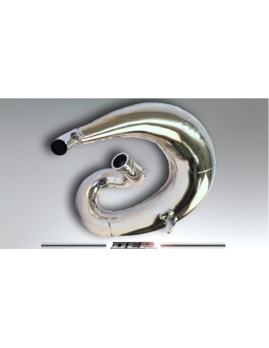 DEP PIPES PROMOCJA DYFUZOR/KOMORA/TUBA REZONANSOWA NIKLOWANA (FRONT EXHAUST PIPE NICKEL): HONDA CR 250 '97-'99 (NA ZAMÓWIENIE)