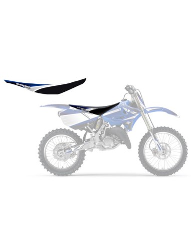 BLACKBIRD WYPRZEDAŻ POKROWIEC / POSZYCIE NA SIEDZENIE YAMAHA YZ 450F '10-'13 KOLOR CZARNY NIEBIESKI