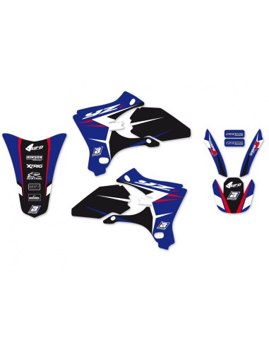 BLACKBIRD KOMPLET NAKLEJEK (OKLEIN) YAMAHA YZ 250/450F '03-'05 DREAM 4 KOLOR NIEBIESKI CZARNY