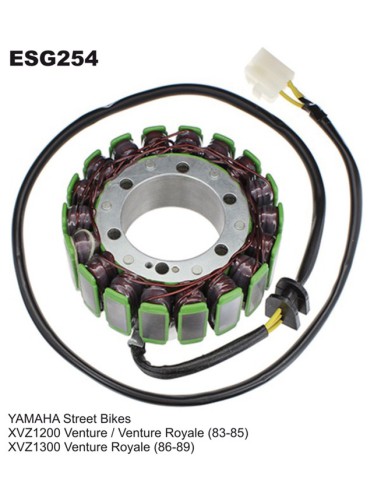 ELECTROSPORT UZWOJENIE ALTERNATORA (STATOR) YAMAHA XVZ 1200/1300 VENTURE ROYALE (83-89)