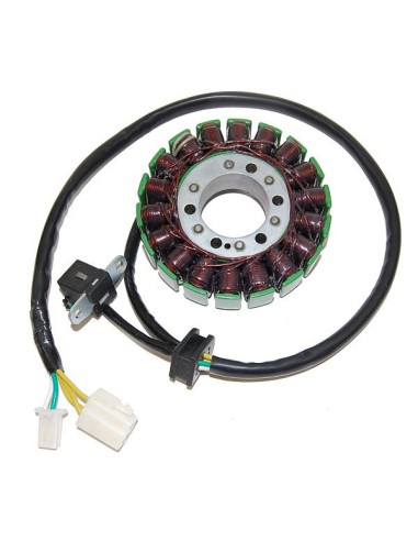 ELECTROSPORT UZWOJENIE ALTERNATORA (STATOR) SUZUKI DL 650 V-STROM (08-17) (Z IMPULSATOREM I WTYCZKAMI)