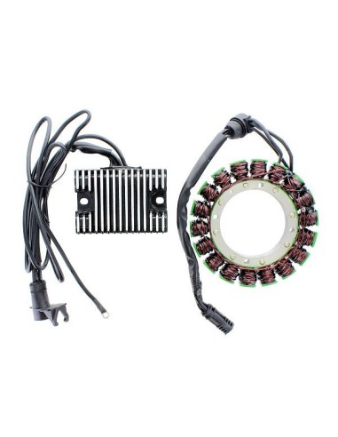 ELECTROSPORT UZWOJENIE ALTERNATORA (STATOR) HARLEY DAVIDSON XL SPORTSTER 883/1200 (85-91) HIGHPOWER (3 FAZOWY+REGULATOR NAPIĘCIA