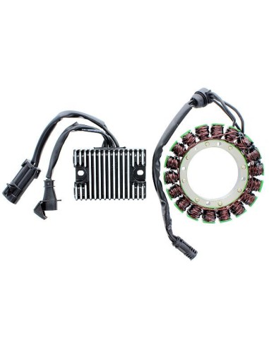 ELECTROSPORT UZWOJENIE ALTERNATORA (STATOR) HARLEY DAVIDSON XL SPORTSTER 883/1200 (04-06) (3 FAZOWY + REGULATOR NAPIĘCIA ESR857