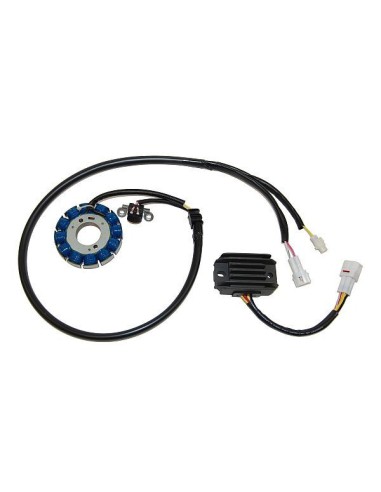 ELECTROSPORT UZWOJENIE ALTERNATORA (STATOR) YAMAHA YFZ450 04-05, YFZ450S/R/X 06-08 (Z IMPULSATOREM)