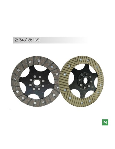 NEWFREN TARCZE SPRZĘGŁOWE BMW R 45/65 '80-'93 R 80R/RT/GS/ST '80-'95 R 100R/RT/CS/GS '80-'96 (MCC600) (EBS6601) (SUCHE SPRZĘGŁO)