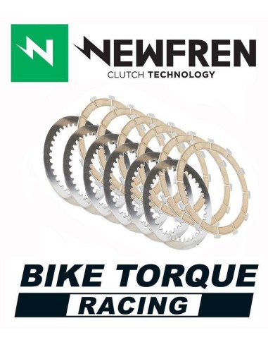 NEWFREN TARCZE SPRZĘGŁOWE RACING Z PRZEKŁADKAMI KTM EXC 400/450 (06-07), SX 450 (06), SX 525 (06-07)